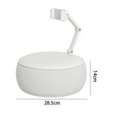 Maxbell Cell Phone Holder Bed Soft Tablet Stand Rotation Tablet Holder for Sofa Grey