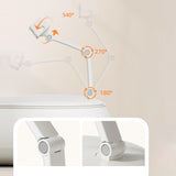 Maxbell Cell Phone Holder Bed Soft Tablet Stand Rotation Tablet Holder for Sofa Grey