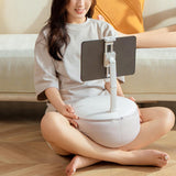 Maxbell Cell Phone Holder Bed Soft Tablet Stand Rotation Tablet Holder for Sofa Grey