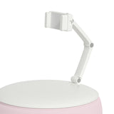 Maxbell Cell Phone Holder Bed Soft Tablet Stand Rotation Tablet Holder for Sofa Pink
