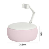 Maxbell Cell Phone Holder Bed Soft Tablet Stand Rotation Tablet Holder for Sofa Pink