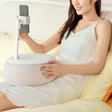 Maxbell Cell Phone Holder Bed Soft Tablet Stand Rotation Tablet Holder for Sofa Pink