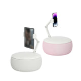 Maxbell Cell Phone Holder Bed Soft Tablet Stand Rotation Tablet Holder for Sofa Pink