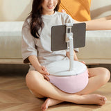 Maxbell Cell Phone Holder Bed Soft Tablet Stand Rotation Tablet Holder for Sofa Pink