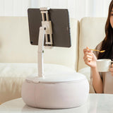 Maxbell Cell Phone Holder Bed Soft Tablet Stand Rotation Tablet Holder for Sofa Pink