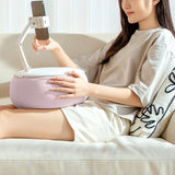 Maxbell Cell Phone Holder Bed Soft Tablet Stand Rotation Tablet Holder for Sofa Pink