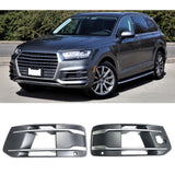 Maxbell Car Front Bumper Fog Light Grill for Audi Q7 2016-2019 Easy to Install Left 4M0807681T