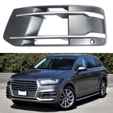 Maxbell Car Front Bumper Fog Light Grill for Audi Q7 2016-2019 Easy to Install Left 4M0807681T