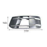 Maxbell Car Front Bumper Fog Light Grill for Audi Q7 2016-2019 Easy to Install Left 4M0807681T