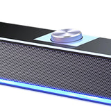 Maxbell Computer Speaker Loud Volume Atmosphere Lamp HiFi Sound Quality Stereo Sound