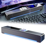 Maxbell Computer Speaker Loud Volume Atmosphere Lamp HiFi Sound Quality Stereo Sound
