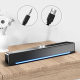 Maxbell Computer Speaker Loud Volume Atmosphere Lamp HiFi Sound Quality Stereo Sound
