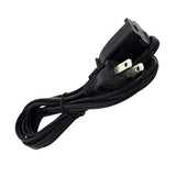 Maxbell American 2Pin Male to Female Power Cable Cord Premium 3M/9.8ft Black