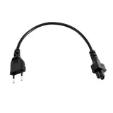 Maxbell EU 2 Pin Male to IEC 320 C5 Female Power Adapter Cord for Notebook Laptop
