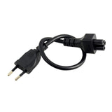 Maxbell EU 2 Pin Male to IEC 320 C5 Female Power Adapter Cord for Notebook Laptop