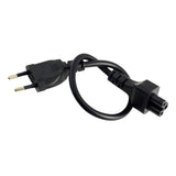Maxbell EU 2 Pin Male to IEC 320 C5 Female Power Adapter Cord for Notebook Laptop