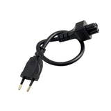 Maxbell EU 2 Pin Male to IEC 320 C5 Female Power Adapter Cord for Notebook Laptop