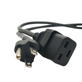 Maxbell US NEMA 5-15P to C19 Power Cord Stable Transmission Professional 15A 3 Prong