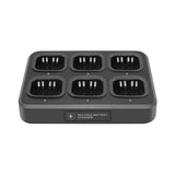 Maxbell Walkie Talkie Six Way Charger Efficient for Xirp3688 Two Way Radios CP160