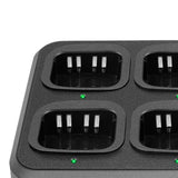 Maxbell Walkie Talkie Six Way Charger Efficient for Xirp3688 Two Way Radios CP160