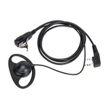 Maxbell Walkie Talkie Earpiece PTT with Mic Headset 2 Pin for UV5RA Th-F6 Uvb5