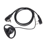Maxbell Walkie Talkie Earpiece PTT with Mic Headset 2 Pin for UV5RA Th-F6 Uvb5