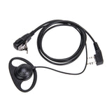 Maxbell Walkie Talkie Earpiece PTT with Mic Headset 2 Pin for UV5RA Th-F6 Uvb5