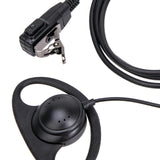 Maxbell Walkie Talkie Earpiece PTT with Mic Headset 2 Pin for UV5RA Th-F6 Uvb5