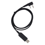 Maxbell Compact USB Programming Cable Plug and Play Black for UV-5R UV-82HP UV-5x3