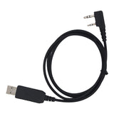 Maxbell Compact USB Programming Cable Plug and Play Black for UV-5R UV-82HP UV-5x3