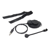 Maxbell 2 Way Radio Headset with Mic Single Side Adjustable for Helmet HD03 Headset