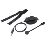 Maxbell 2 Way Radio Headset with Mic Single Side Adjustable for Helmet HD03 Headset
