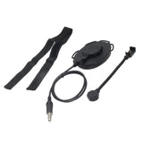 Maxbell 2 Way Radio Headset with Mic Single Side Adjustable for Helmet HD03 Headset