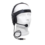 Maxbell 2 Way Radio Headset with Mic Single Side Adjustable for Helmet HD03 Headset