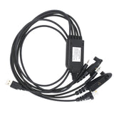 Maxbell 5 in 1 USB Programming Cable for EX600 GP328Plus EX500 HT1250
