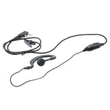 Maxbell Walkie Talkie Earpiece G Type Earhook Headset with Mic for UV-5R Uvb6 V8