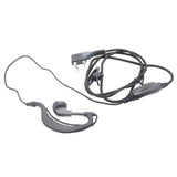 Maxbell Walkie Talkie Earpiece G Type Earhook Headset with Mic for UV-5R Uvb6 V8