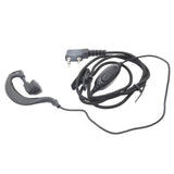 Maxbell Walkie Talkie Earpiece G Type Earhook Headset with Mic for UV-5R Uvb6 V8