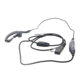 Maxbell Walkie Talkie Earpiece G Type Earhook Headset with Mic for UV-5R Uvb6 V8
