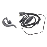 Maxbell Walkie Talkie Earpiece G Type Earhook Headset with Mic for UV-5R Uvb6 V8