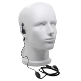 Maxbell Walkie Talkie Earpiece G Type Earhook Headset with Mic for UV-5R Uvb6 V8