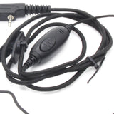 Maxbell Walkie Talkie Earpiece G Type Earhook Headset with Mic for UV-5R Uvb6 V8