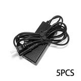 Maxbell 5 Pieces Cord Organizer Silicone Premium for Data Centers Household Home Black