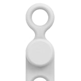 Maxbell 5 Pieces Cord Organizer Silicone Premium for Data Centers Household Home White