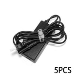 Maxbell 5 Pieces Cord Organizer Silicone Premium for Data Centers Household Home Grey