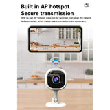 Maxbell Home Security Camera Video Playback Indoor Monitor Camera for Business