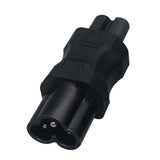 Maxbell IEC320 C6 to C7 AC Adapter for Laptop Printer Notebook Lightweight Black