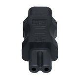 Maxbell IEC320 Male C8 to C7 Female Power Adapter Converter Connector for Camera