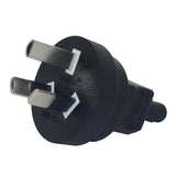 Maxbell IEC C14 Male to C7 Female Power Adapter Black 10A/250V AU to C7 for Printer