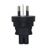 Maxbell IEC C14 Male to C7 Female Power Adapter Black 10A/250V AU to C7 for Printer